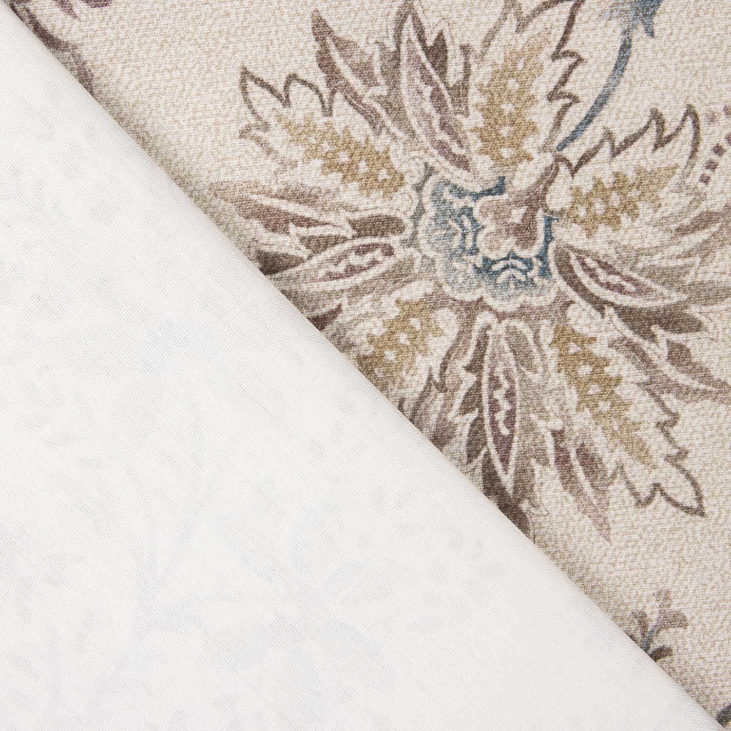 Earth-Toned Cashmere Print Canvas - Ribes y Casals