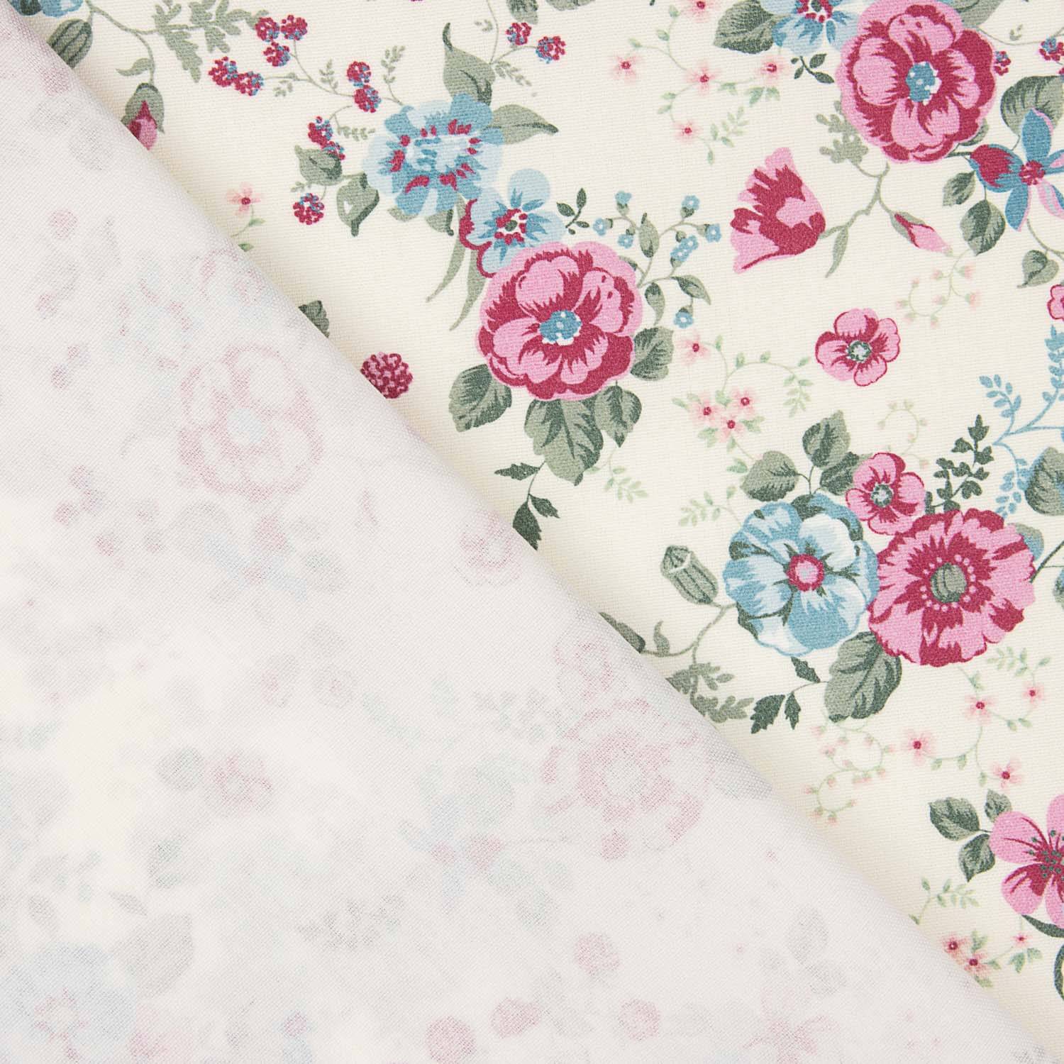 Vintage Floral Print Canvas - Ribes y Casals