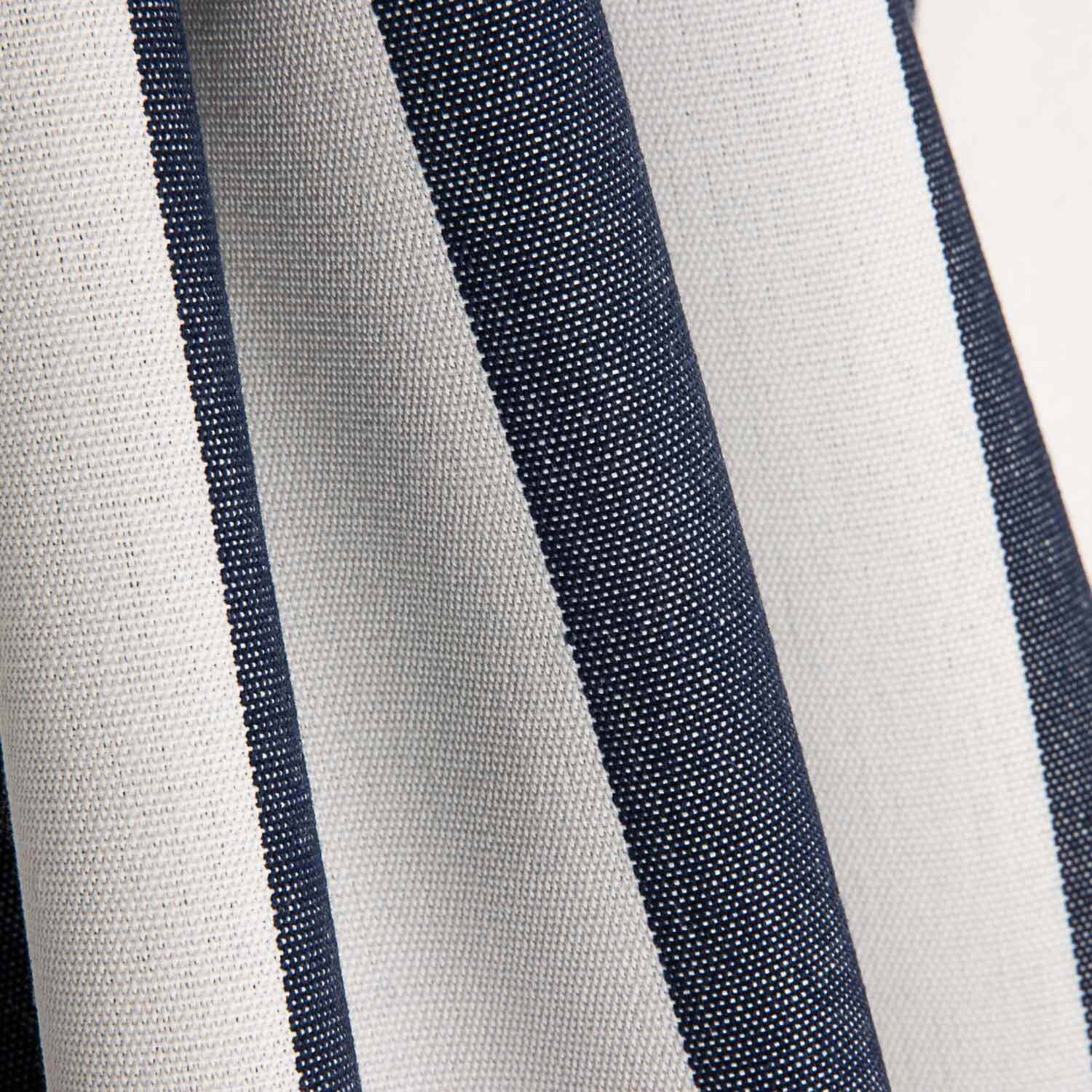 Teflon Outdoor Canvas, Navy Stripes, 320 cm - Ribes y Casals