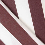 Outdoor Teflon Stripes Burgundy 320 cm - Ribes y Casals