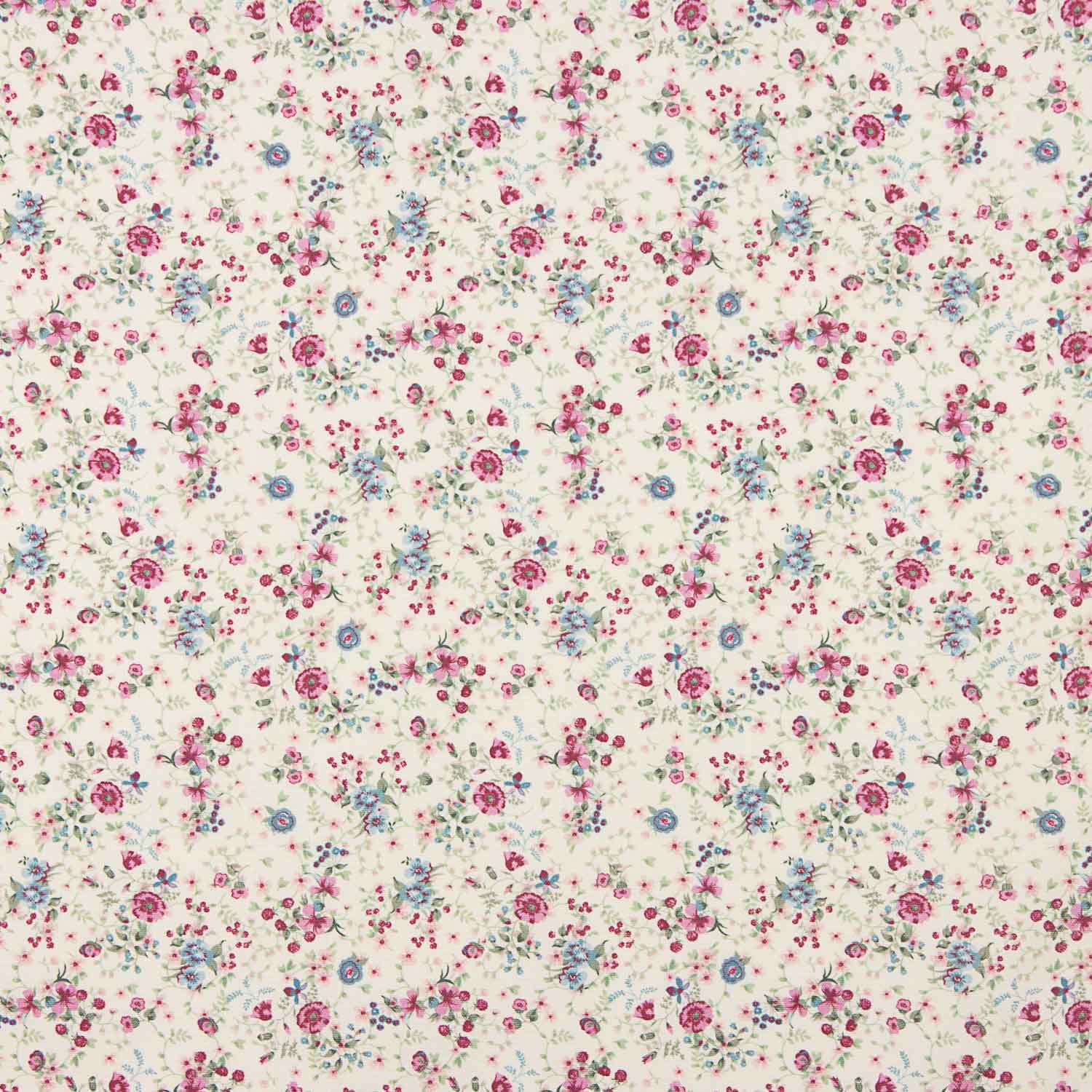 Vintage Micro Floral Print Canvas - Ribes y Casals
