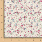 Vintage Micro Floral Print Canvas - Ribes y Casals