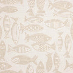 Beige Jacquard Fish Canvas - Ribes y Casals