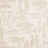 Beige Jacquard Fish Canvas - Ribes y Casals