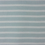 Denim Cotton Canvas with White Stripes - Ribes y Casals