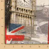 London Vintage Printed Cotton Canvas - Ribes y Casals