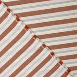 Clay Stripes Canvas with Embroidered Stripe - Ribes y Casals