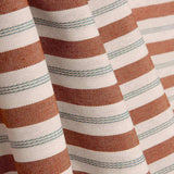 Clay Stripes Canvas with Embroidered Stripe - Ribes y Casals