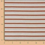 Clay Stripes Canvas with Embroidered Stripe - Ribes y Casals