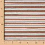 Clay Stripes Canvas with Embroidered Stripe - Ribes y Casals