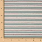 Blue Stripes on Canvas with Embroidered Stripe - Ribes y Casals