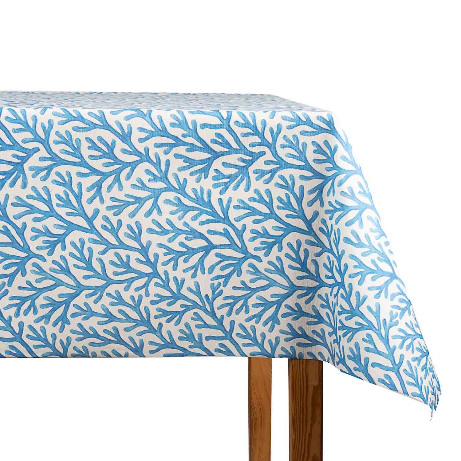 Blue Coral Resin Tablecloth - Ribes y Casals