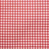 Red Vichy Check Resin-Coated Tablecloth - Ribes y Casals