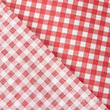 Red Vichy Check Resin-Coated Tablecloth - Ribes y Casals