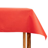 Plain Red Resin-Coated Tablecloth - Ribes y Casals