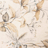 Beige Floral Print Stain-Resistant Table Linen - Ribes y Casals
