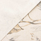 Beige Floral Print Stain-Resistant Table Linen - Ribes y Casals