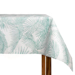 Resin-coated polyester tablecloths Tropical leaves - Ribes y Casals