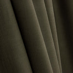 Fine Micro Denim Green Khaki Cotton - Ribes y Casals