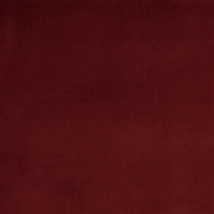 Dark Red Cotton Needlecord - Ribes y Casals