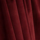 Dark Red Cotton Needlecord - Ribes y Casals