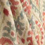 Terracotta Ethnic Print Cotton Canvas - Ribes y Casals