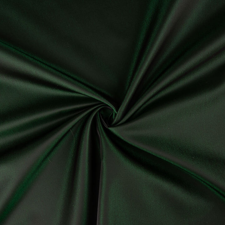 Reversible Mikado Satin in Green and Black - Ribes y Casals