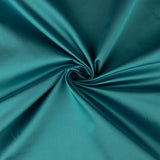 Reversible Mikado Satin in Turquoise Blue and Brown - Ribes y Casals