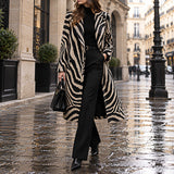 Faux suede with zebra print - Ribes y Casals