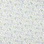 Mini Blue Flower Cotton Muslin - Ribes y Casals