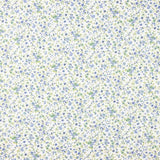 Mini Blue Flower Cotton Muslin - Ribes y Casals