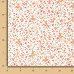 Mini Pink Flower Cotton Muslin - Ribes y Casals
