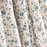 Vintage Blue Flower Cotton Muslin - Ribes y Casals