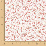 Vintage Pink Flower Cotton Muslin - Ribes y Casals