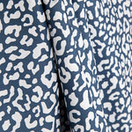 Nairobi Printed Percale – Navy Blue and White - Ribes y Casals