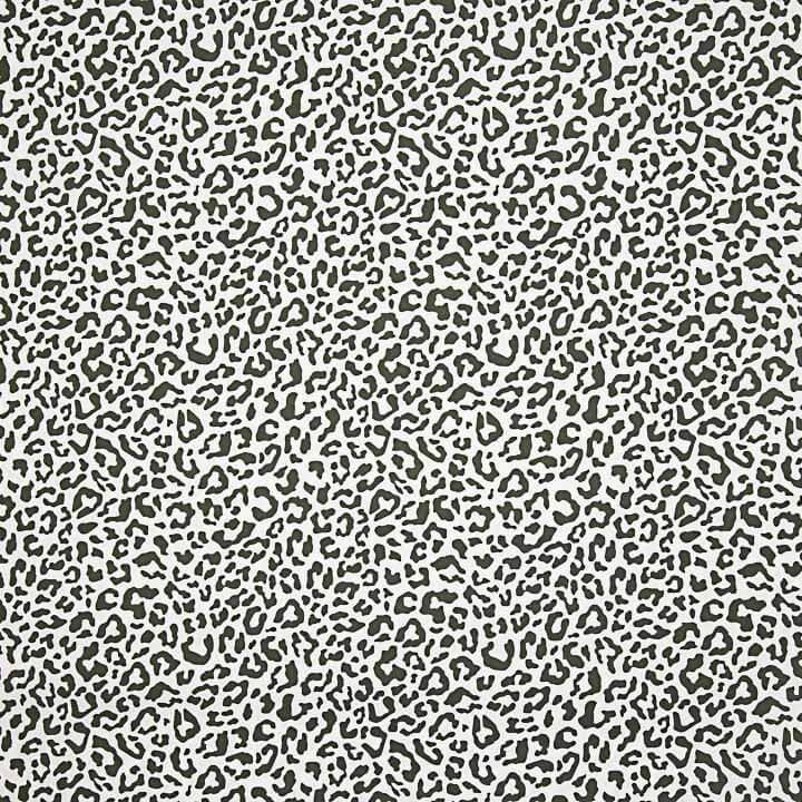 Nairobi Printed Percale – Dark Green and White - Ribes y Casals