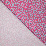 Nairobi Printed Percale in Fuchsia and Turquoise - Ribes y Casals