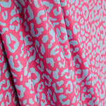 Nairobi Printed Percale in Fuchsia and Turquoise - Ribes y Casals