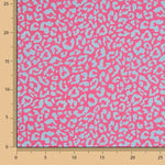 Nairobi Printed Percale in Fuchsia and Turquoise - Ribes y Casals