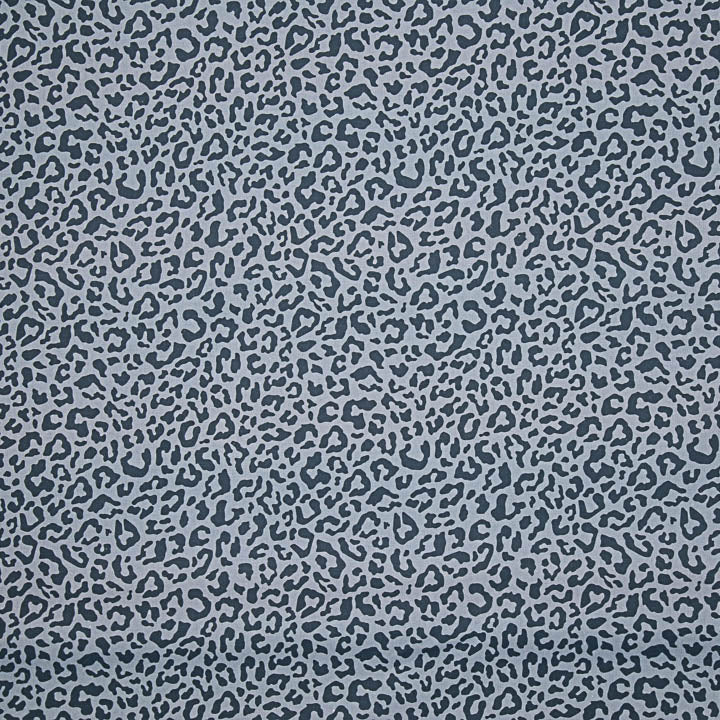 Nairobi Printed Percale – Navy Blue and Grey - Ribes y Casals
