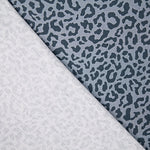 Nairobi Printed Percale – Navy Blue and Grey - Ribes y Casals
