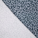Nairobi Printed Percale – Navy Blue and Grey - Ribes y Casals