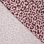 Nairobi Printed Percale – Burgundy and Pale Pink - Ribes y Casals