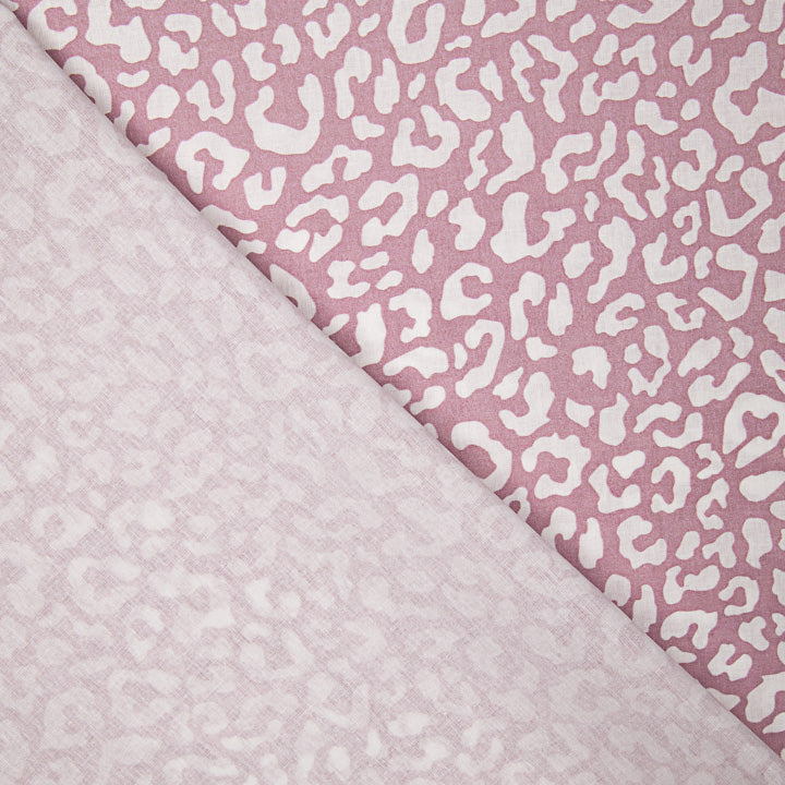 Nairobi White and Pink Printed Percale - Ribes y Casals