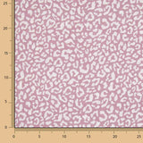 Nairobi White and Pink Printed Percale - Ribes y Casals