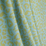 Nairobi Printed Percale – Lime Green, Sky Blue - Ribes y Casals