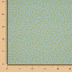 Nairobi Printed Percale – Lime Green, Sky Blue - Ribes y Casals