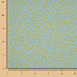 Nairobi Printed Percale – Lime Green, Sky Blue - Ribes y Casals