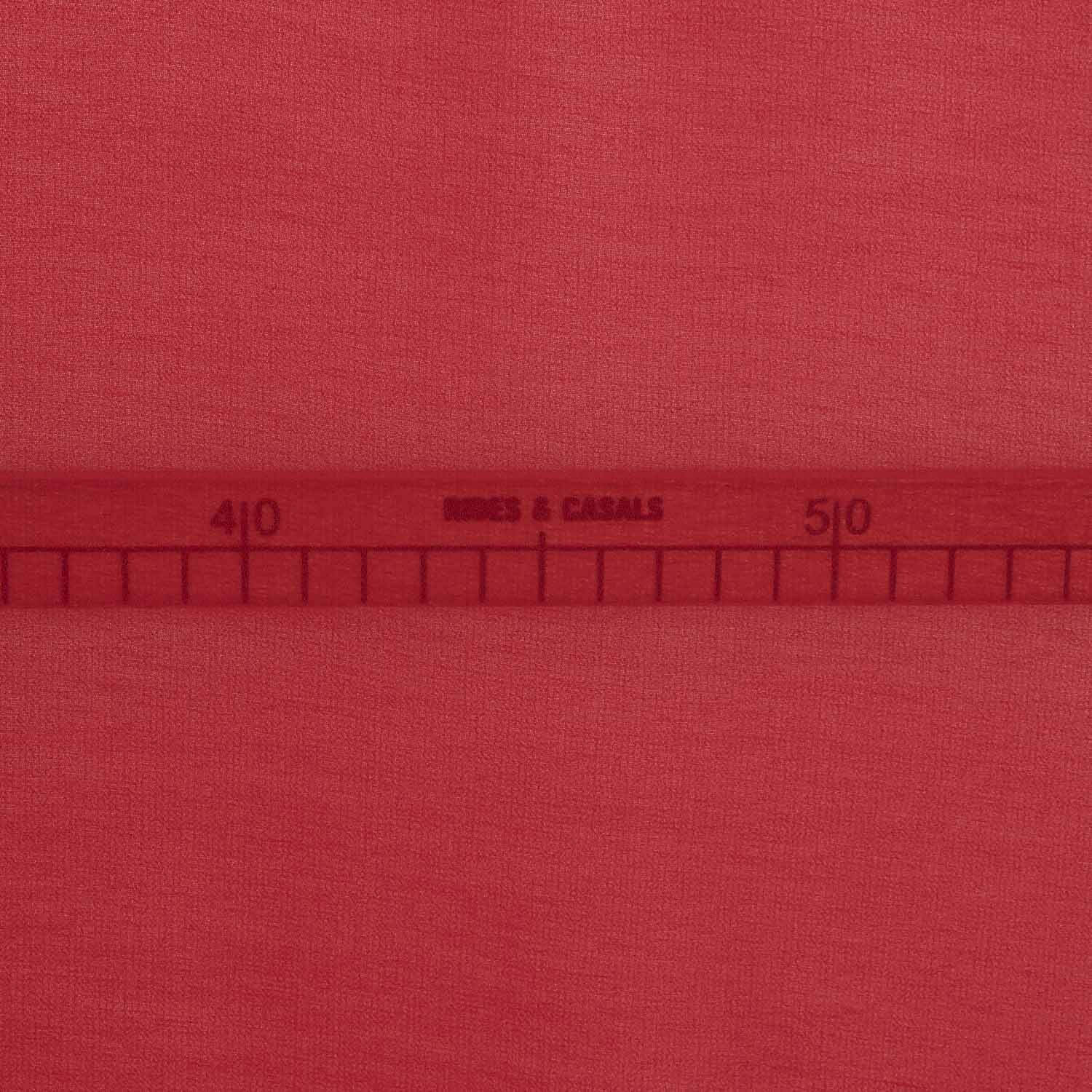 Red Chiffon Gauze - Ribes y Casals