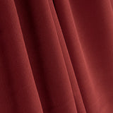 Maroon Polyester Crepe – Special Offer - Ribes y Casals